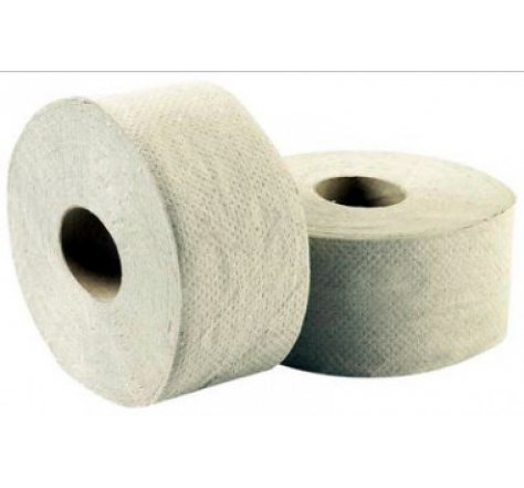 Toaletní papír JUMBO 190 šedý 1vrstvý recykl