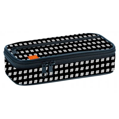 Penál etue s klopou HASHTAG