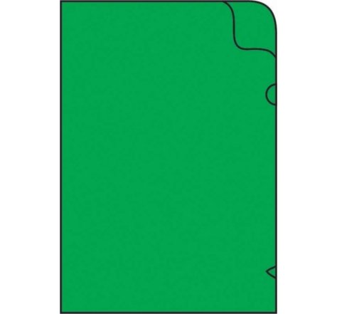 Obal zakládací A4 L zelený PP 110 mi