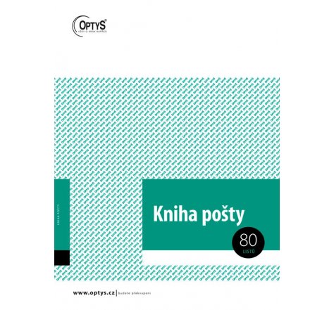 Kniha pošty OP 1270