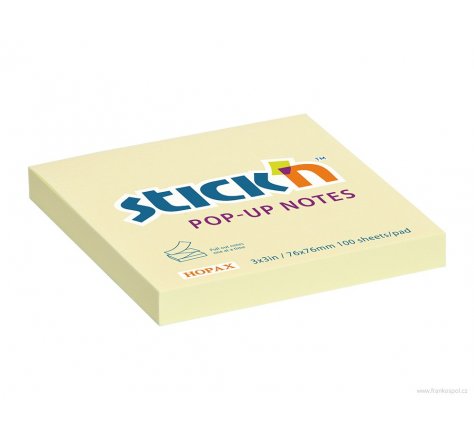 Bloček samolepící 75x75/100 ks 