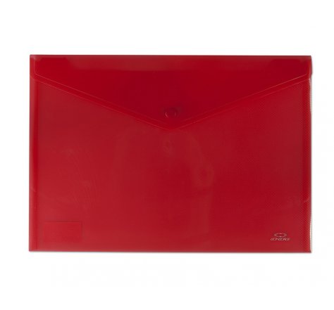 Desky s drukem A4 červené transp.