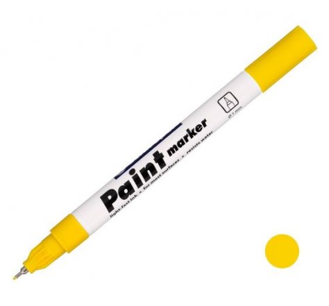 Popisovač 9211 lakový  žlutý