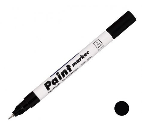 Popisovač 9211 lakový černý 