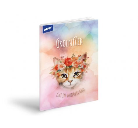Úkolníček A5 kočka