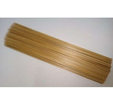 Špejle hrocené 30 cm bambus  45 ks