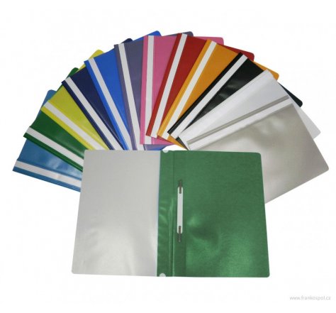 Rychlovazač A4 zadní strana tenká světle modrý