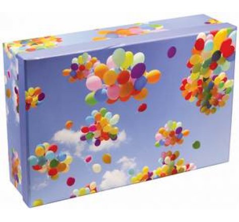 Krabice školní 33x22x8,5 balonky