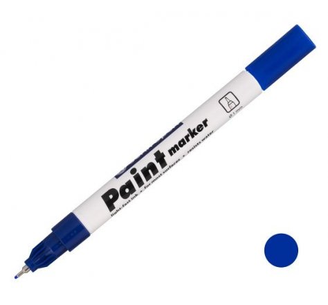 Popisovač 9211 lakový modrý 