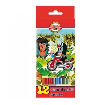 Pastelky 12 ks krtek KOH