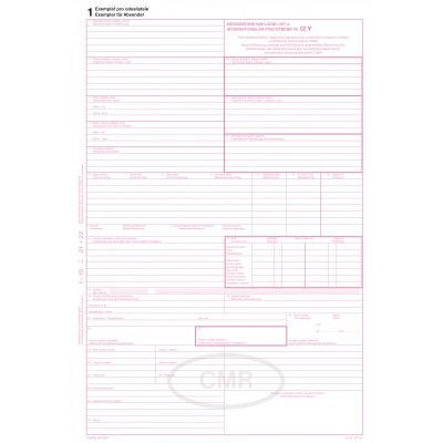 CMR 5 kopií  OP 1197