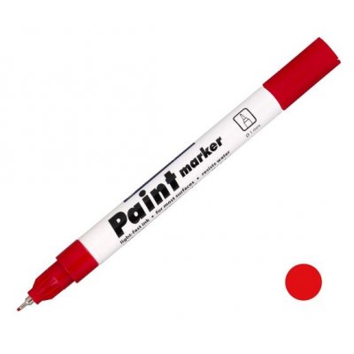 Popisovač 9211 lakový červený