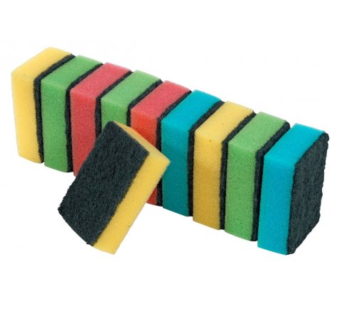 Houbičky na nádobí balení 10 ks