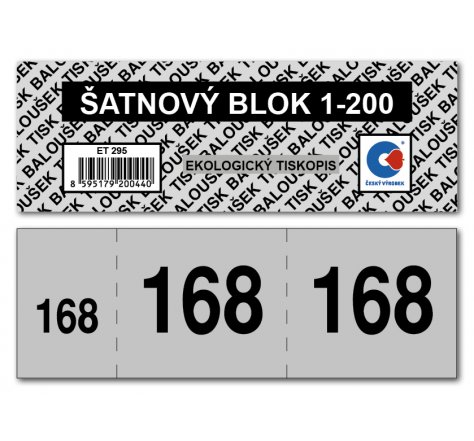 Šatnový blok 1-200 Bal ET 295