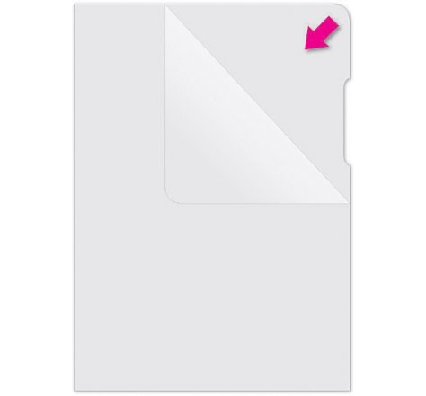 Obal zakládací A4 L 300mi BF kh