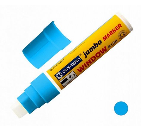 Popisovač 9120 křídový modrý