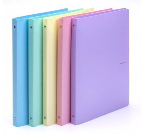 Pořadač A4 4kroužek PASTEL fialový