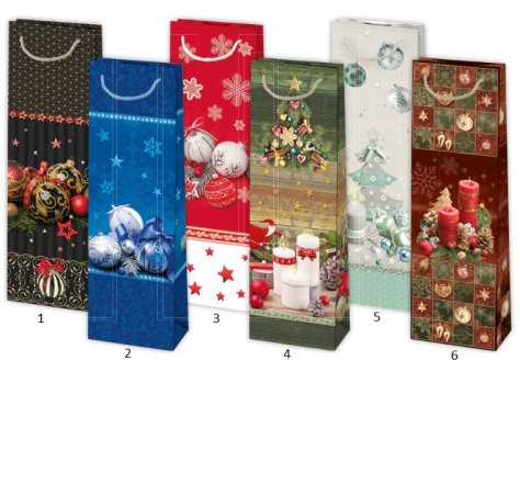 Taška dárková 105x330 lahev  T13 GW1