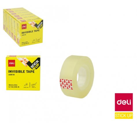 Lepící páska popisovatelná 18mmx33m STICK UP deli