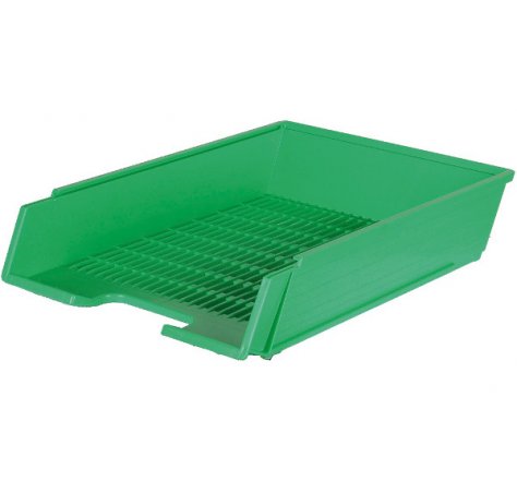 Zásuvka plastová zelená