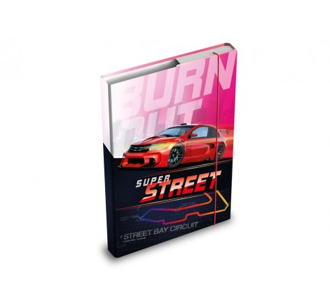 Box na sešity A5 auto  Super street mfp