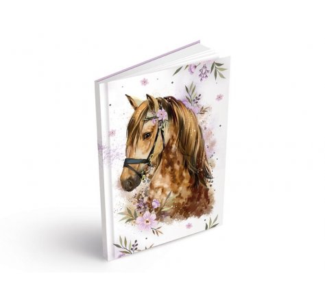 Záznamní kniha A6 linka kůň