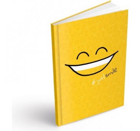 Záznamní kniha A4 čtvereček smile  mf
