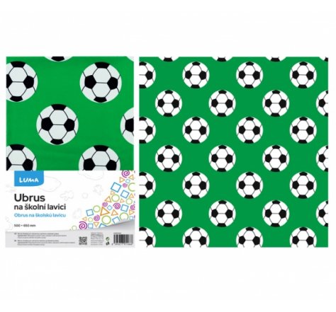 Ubrus na lavici 50x65 cm fotbal