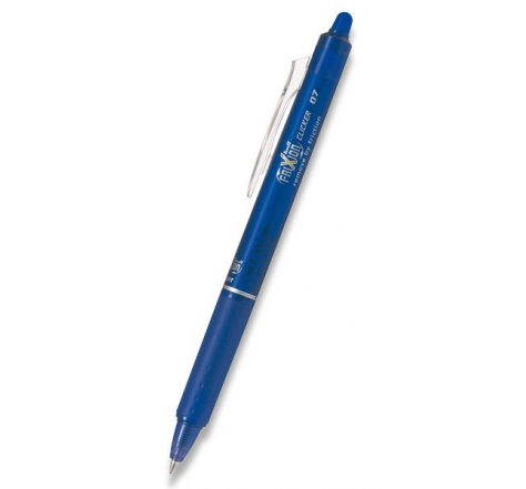 Pero gumovací Pilot FRIXION 0,7 clicker modré 