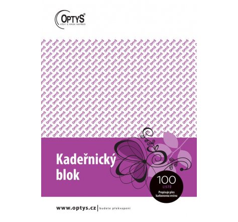 Kadeřnický blok A5 OP 1271