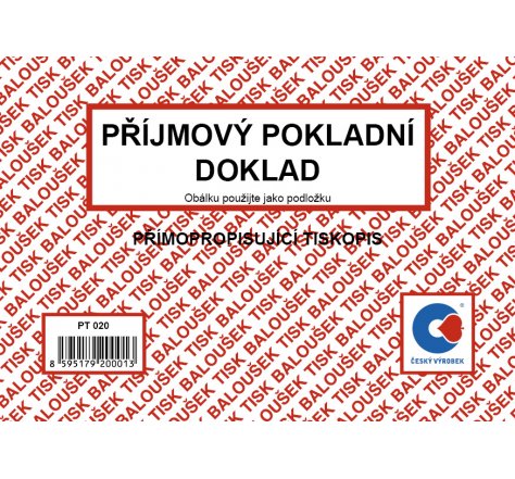 Příjmový pok.dok.Bal  PT020 SP