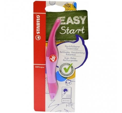 Pero Stabilo Easy PRAVÁK růžová