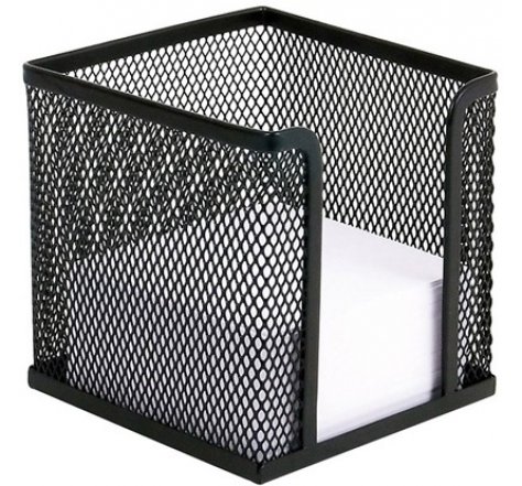 Stojánek na bločky kov černý VOL