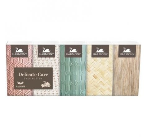 Kapesníčky 3 vrstvé Harmony Delicate Care